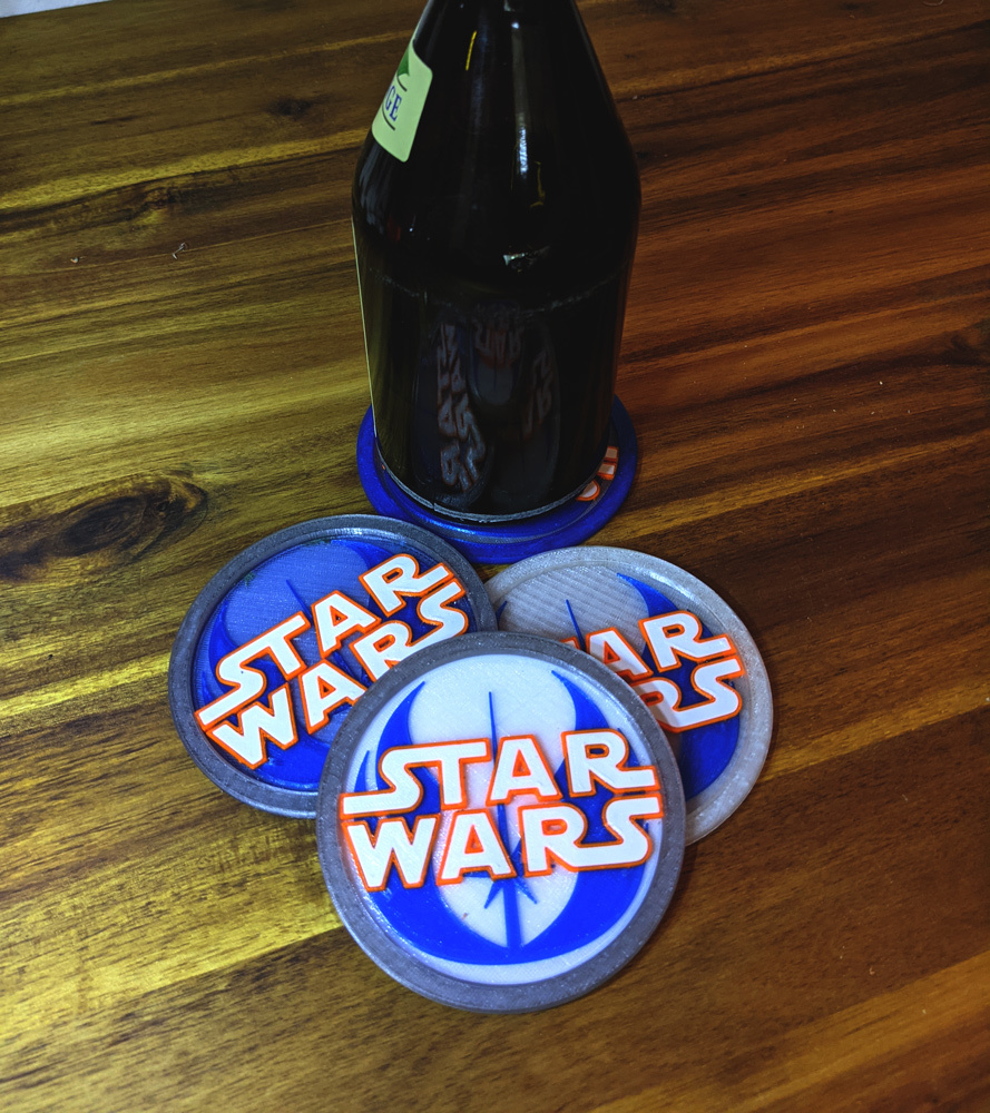 Star Wars Jedi Coaster (Multimaterial / MMU)