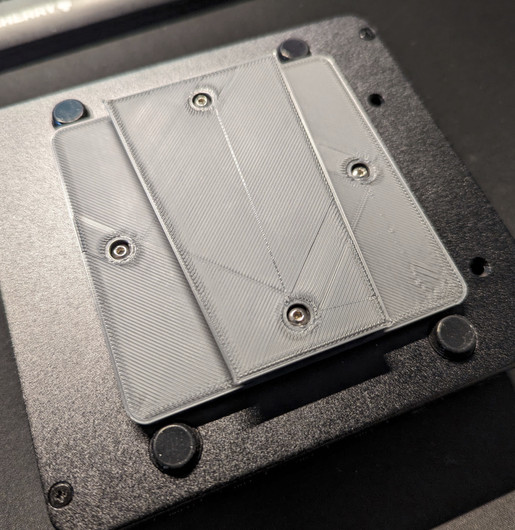Wall mount for mini PC with 70mm x 70mm mounting spacing