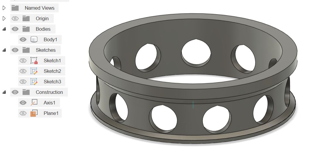 Beefier top part for handle