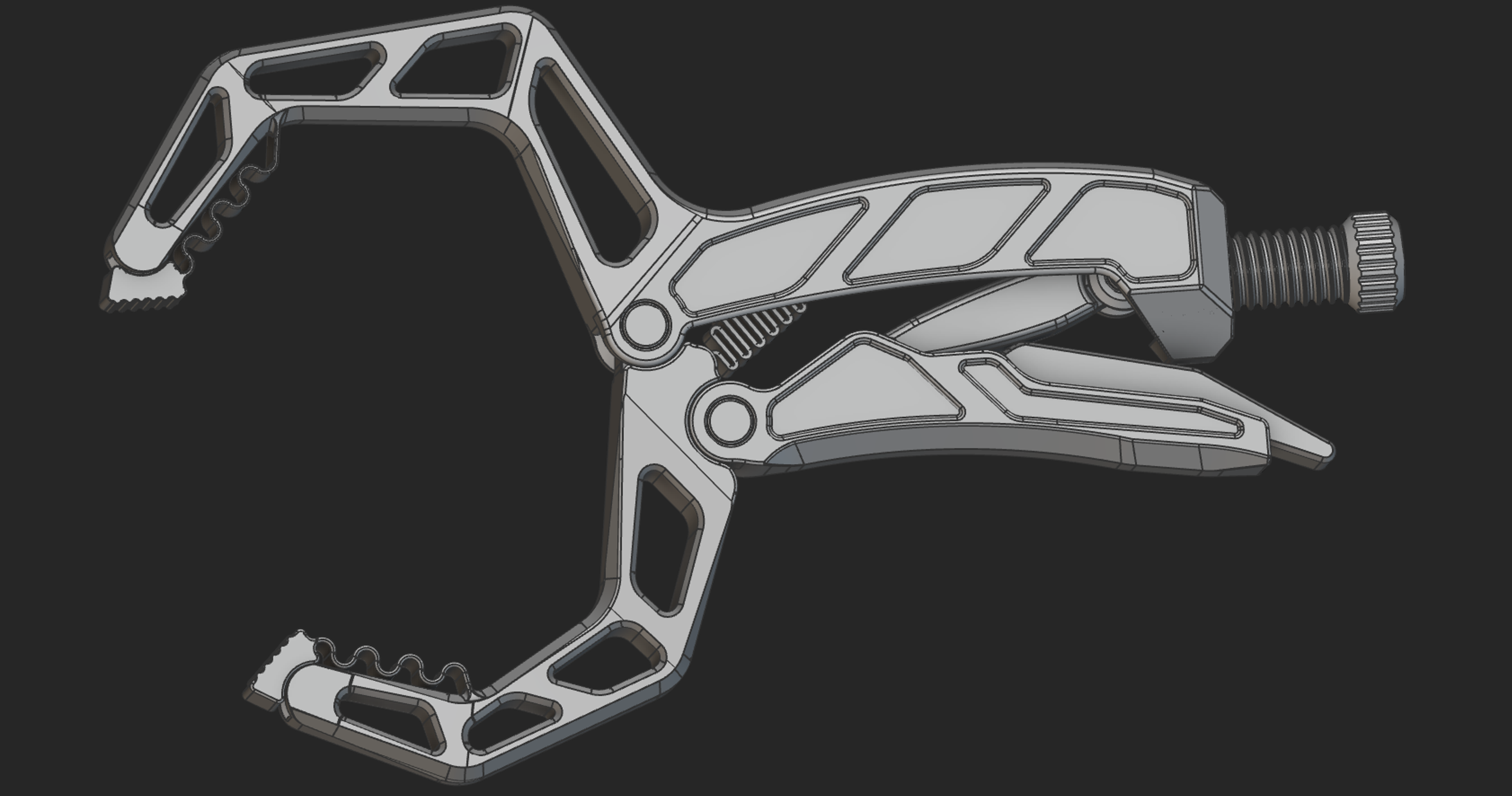 Vise Grip - C-Shaped Jaws