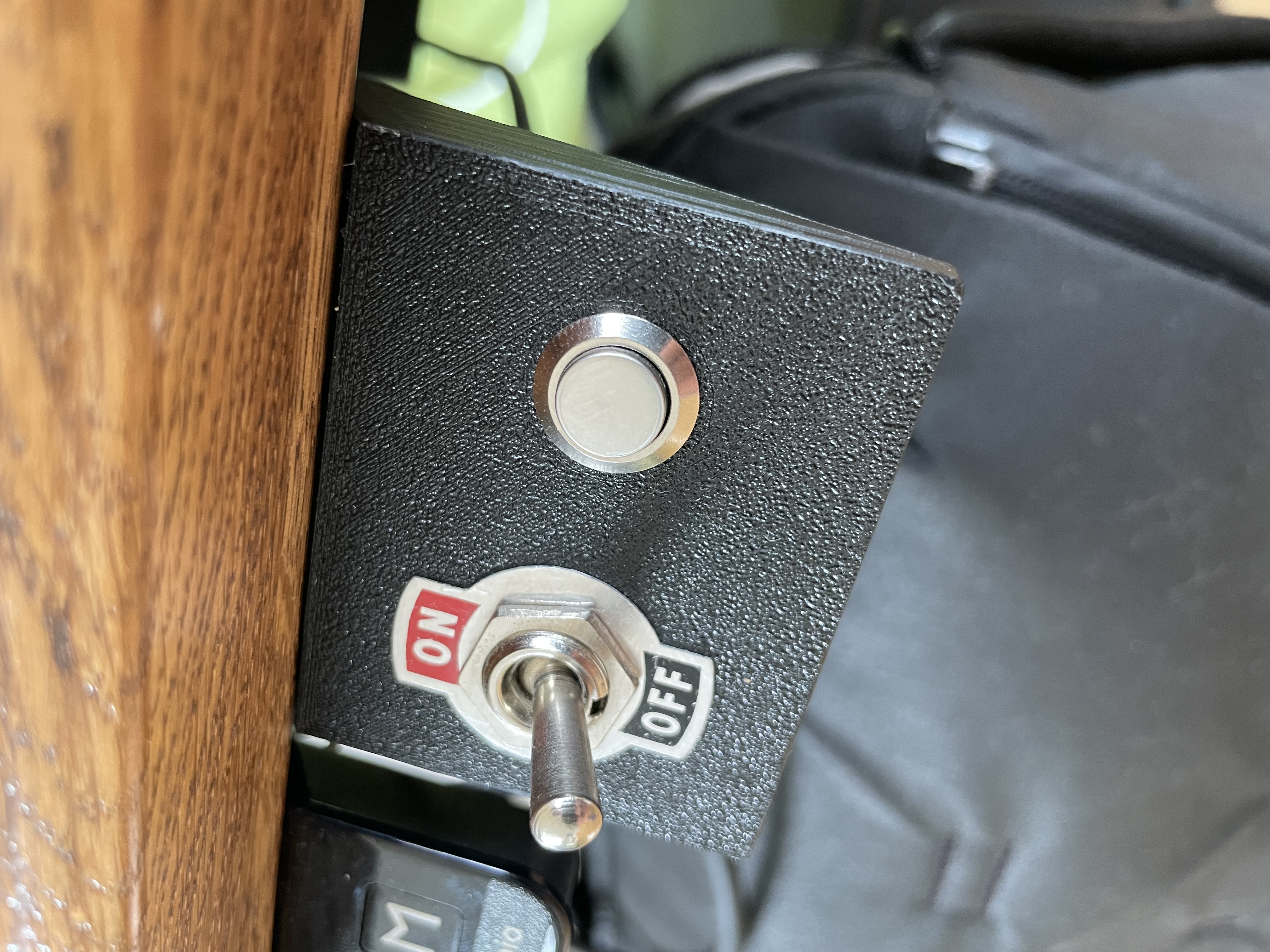 computer startup switch Panel