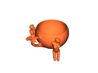 Two Girls One Cup by Daniel Oculus | Download free STL model