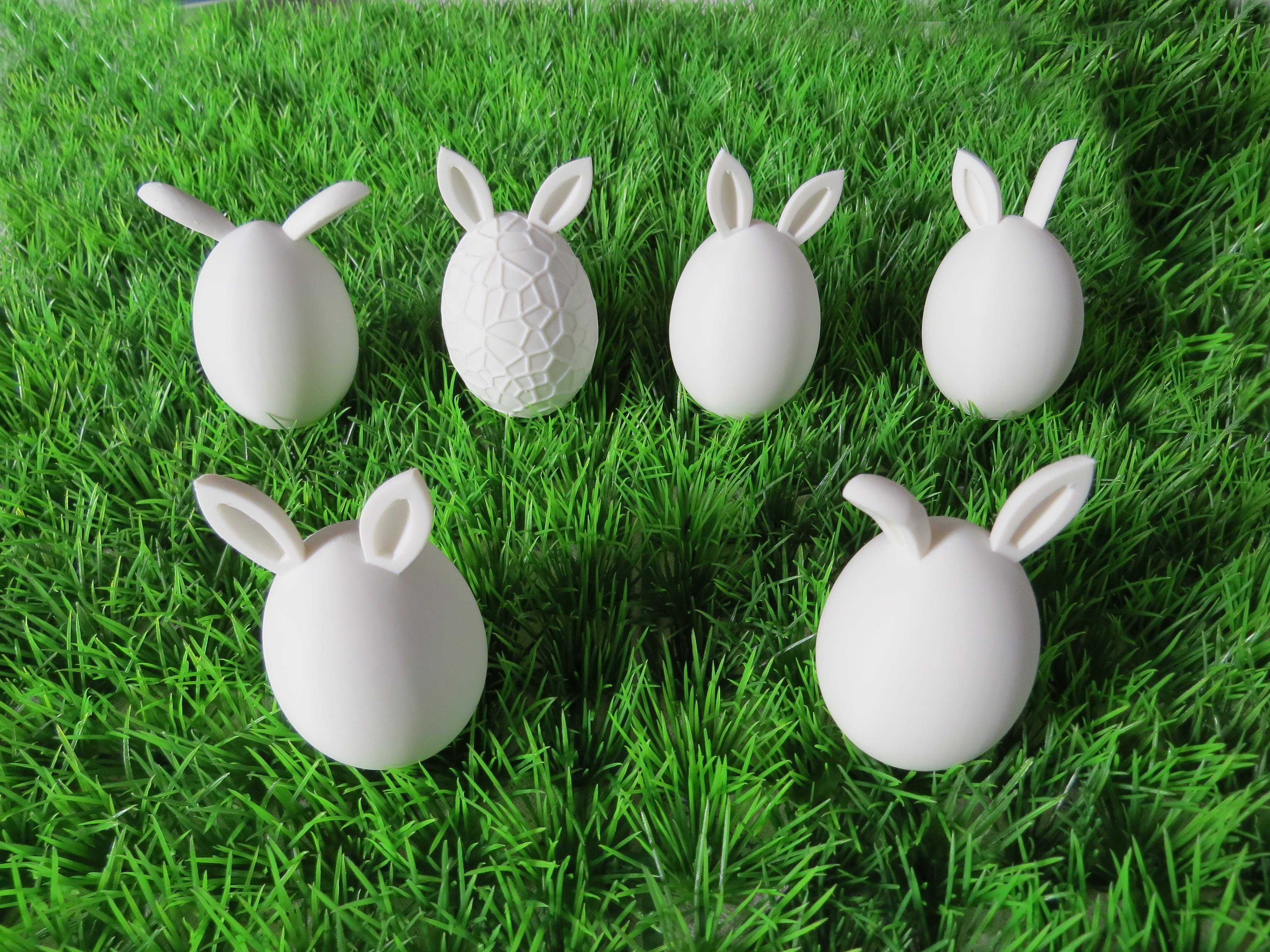 6 Easter Eggs Bunny (no supports)