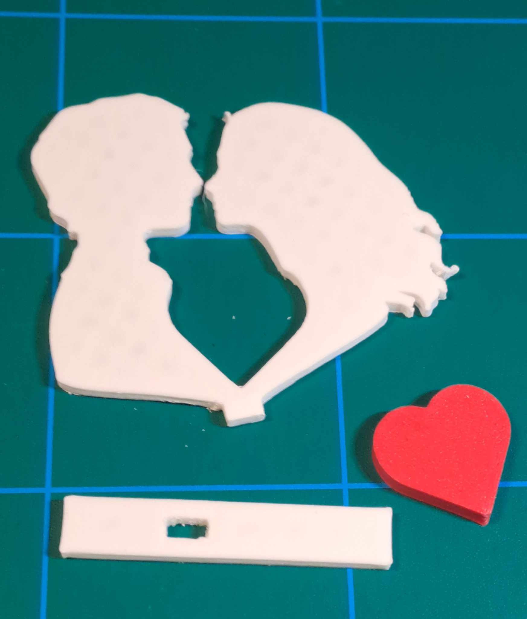 VALENTINE'S DAY - GIRL AND BOY WITH HEART