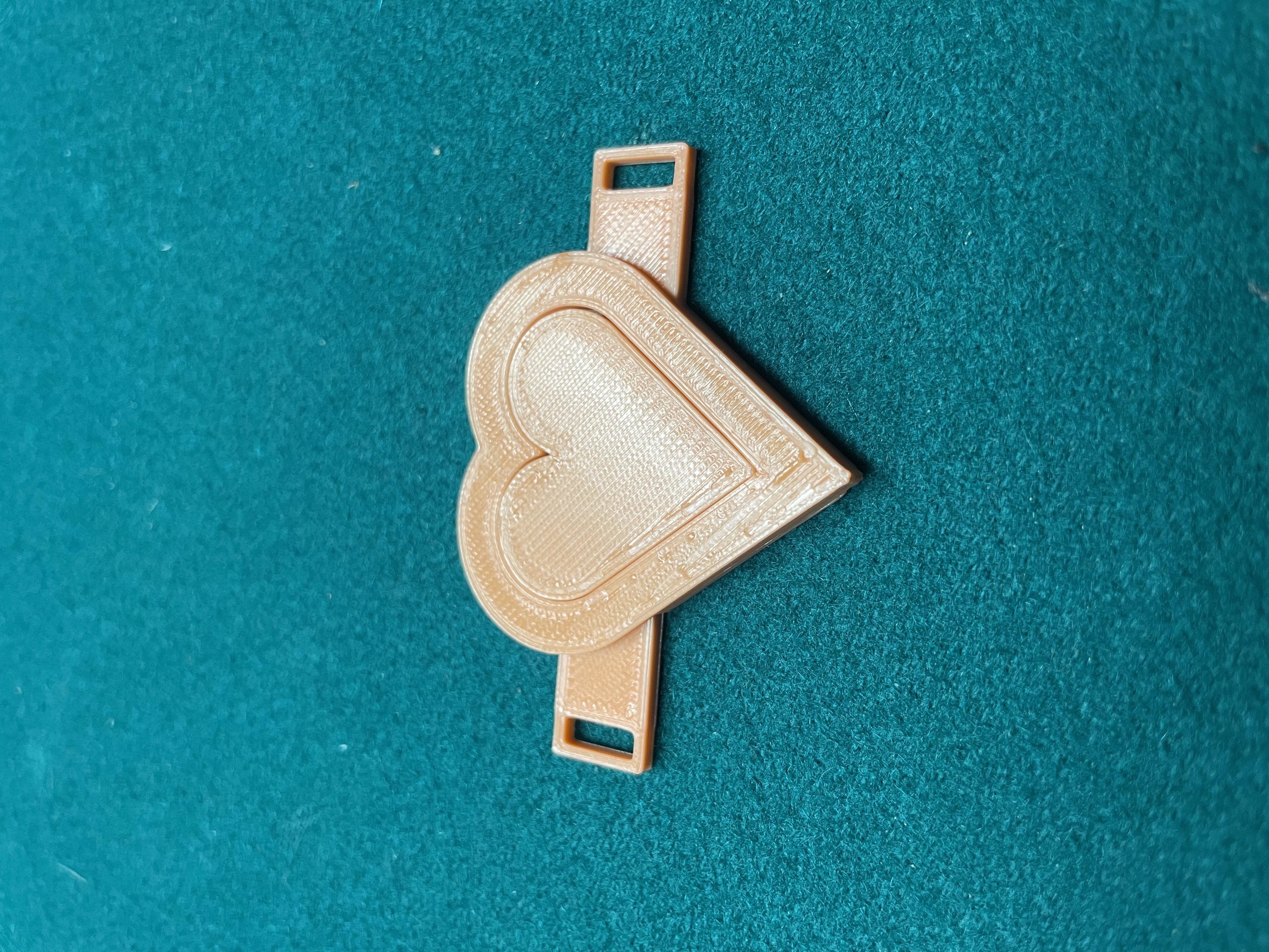 Heart clasp