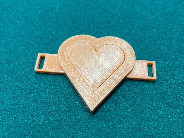 Heart clasp