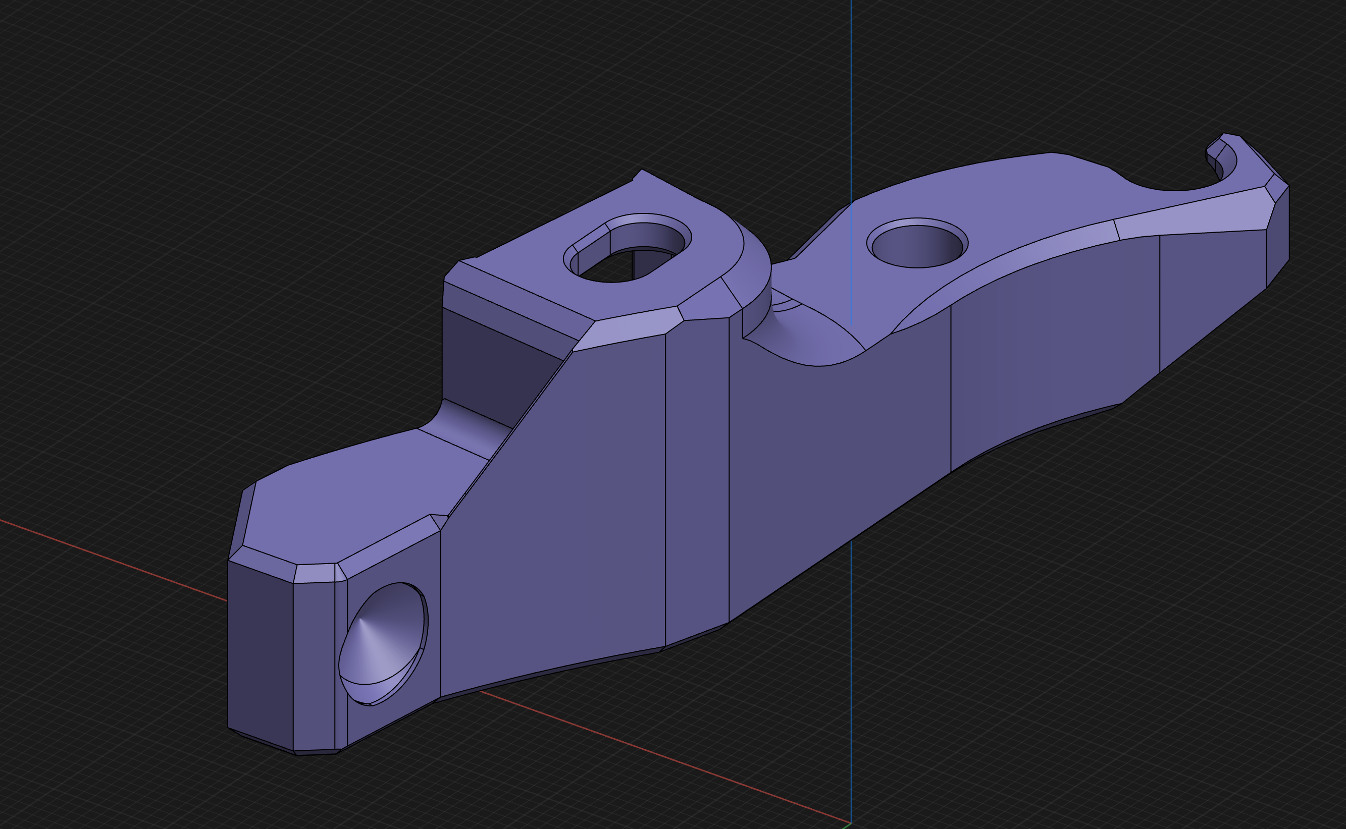 Filametrix Stealth Burner short cutting arm for ERCFv2