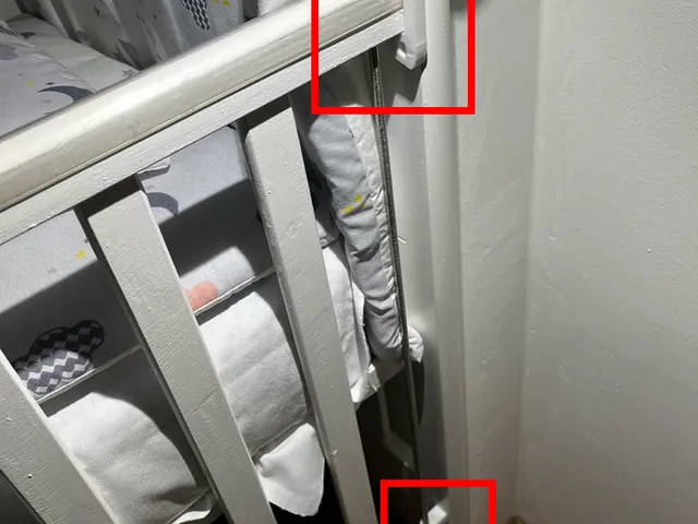 Drop-Side Crib rail holder