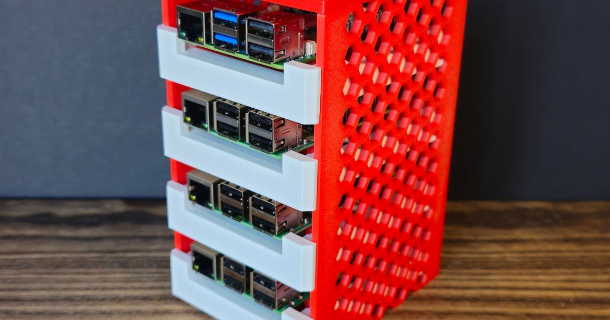 Raspberry Pi Server Rack By Bigunit26 Printables Store 7141