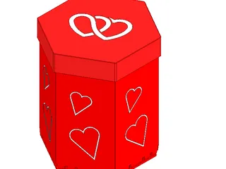 Valentine's day box by Robour Download free STL model Printables