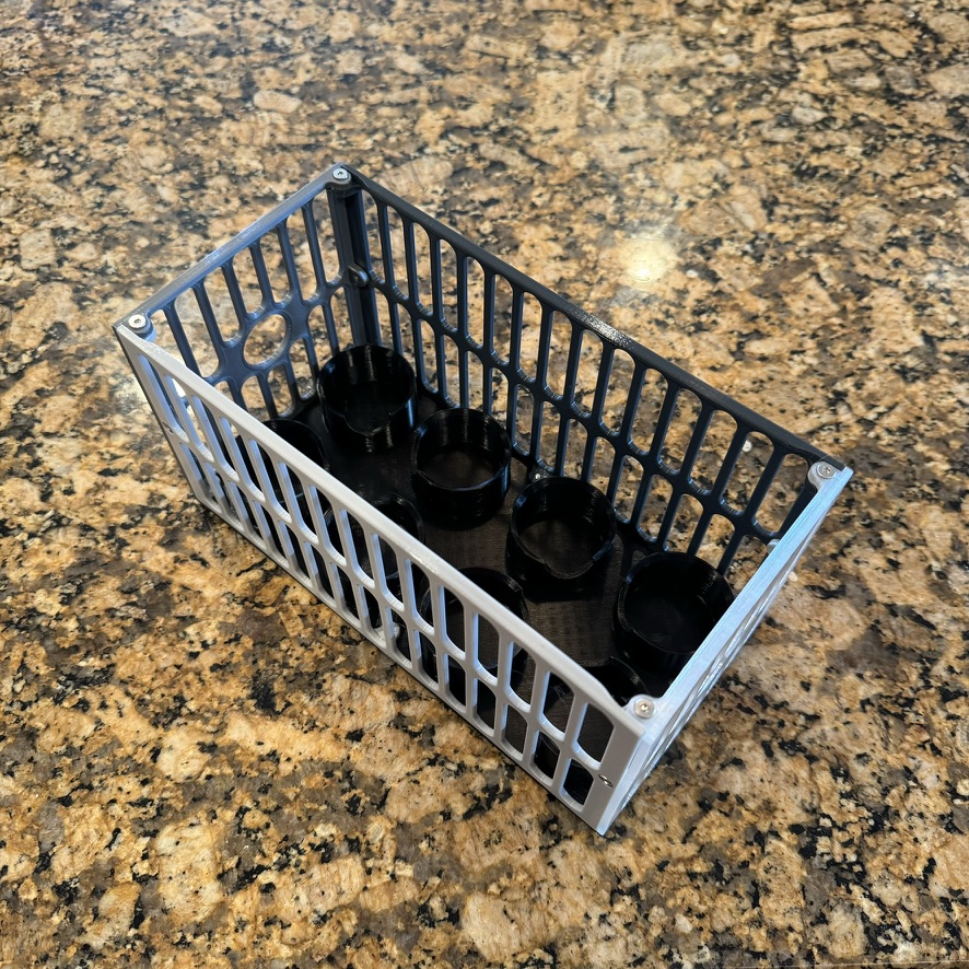 Miniatura 2 do modelo 3D Egg Storage Box for fridge