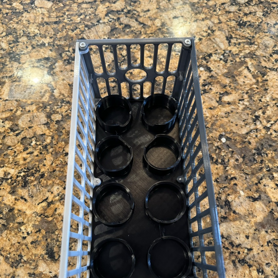 Miniatura 4 do modelo 3D Egg Storage Box for fridge