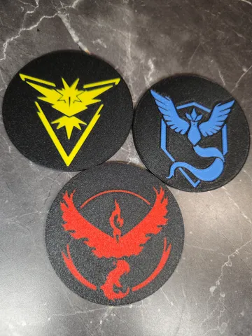 Pokemon Team Instinct, Valor, Mystic Coaster