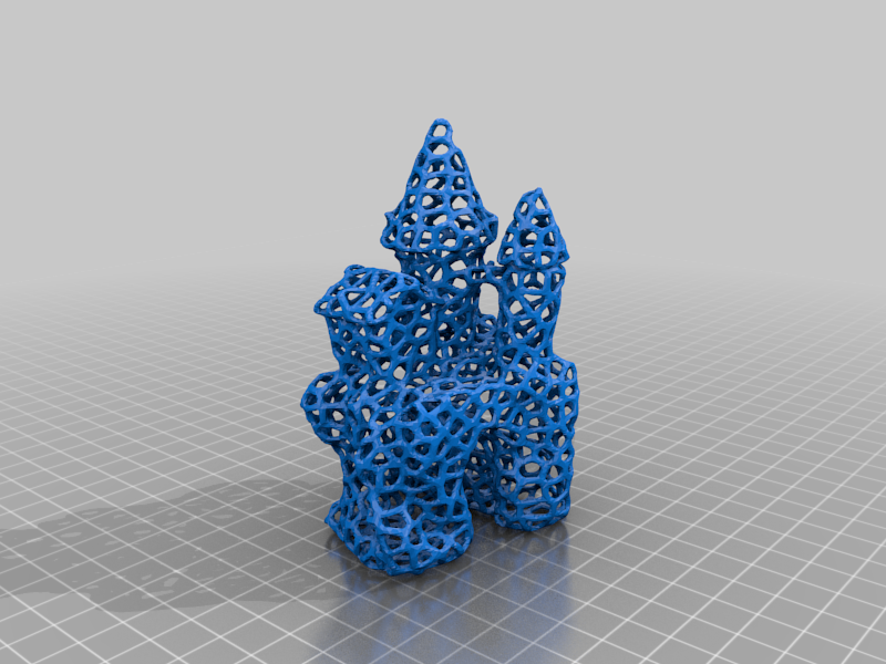 Voronoi Aquarium Castle
