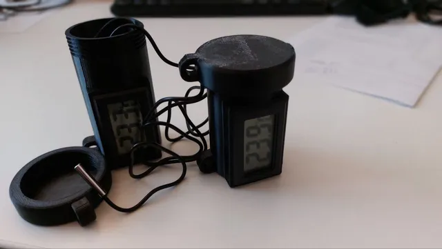 thermometer holder tube case