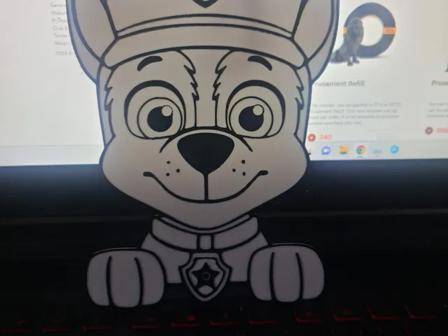 Paw Patrole Chase shade