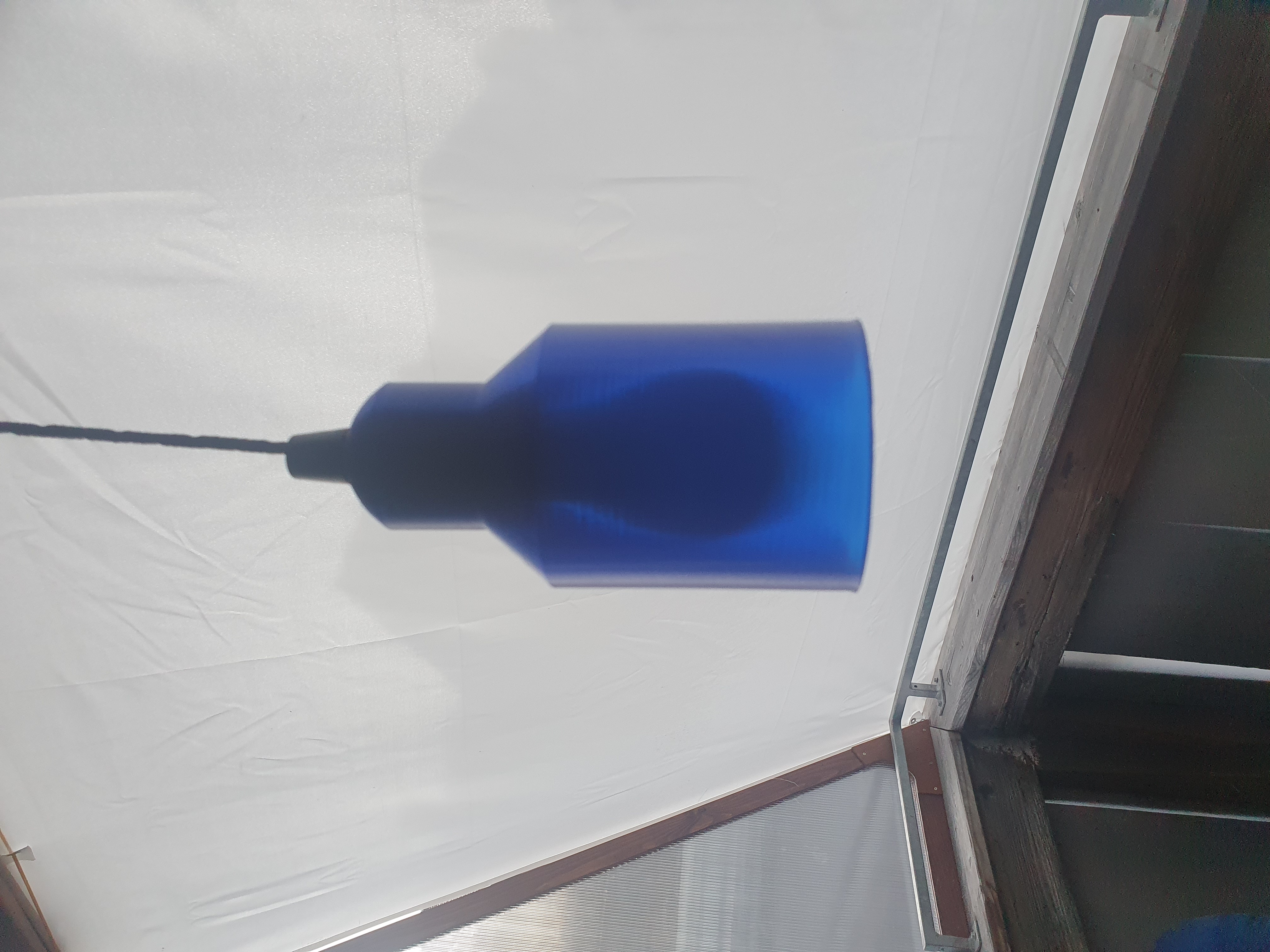 Lamp shade for LED bulb (spiral vase mode)