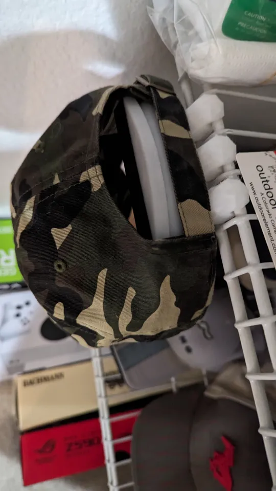 Wire shelf or rack hat storage / hat hanger by EDGeProjects | Download ...