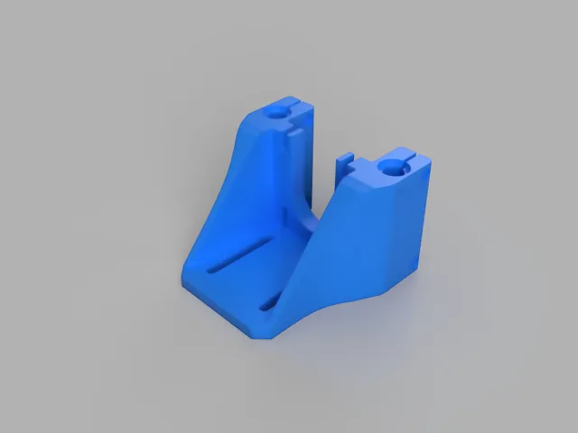 Jaycar/Rostok TL-4100 delta printer motor mounts and bearing block