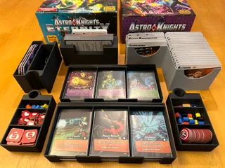 Astro Knights + Eternity expansion, deluxe player boards insert