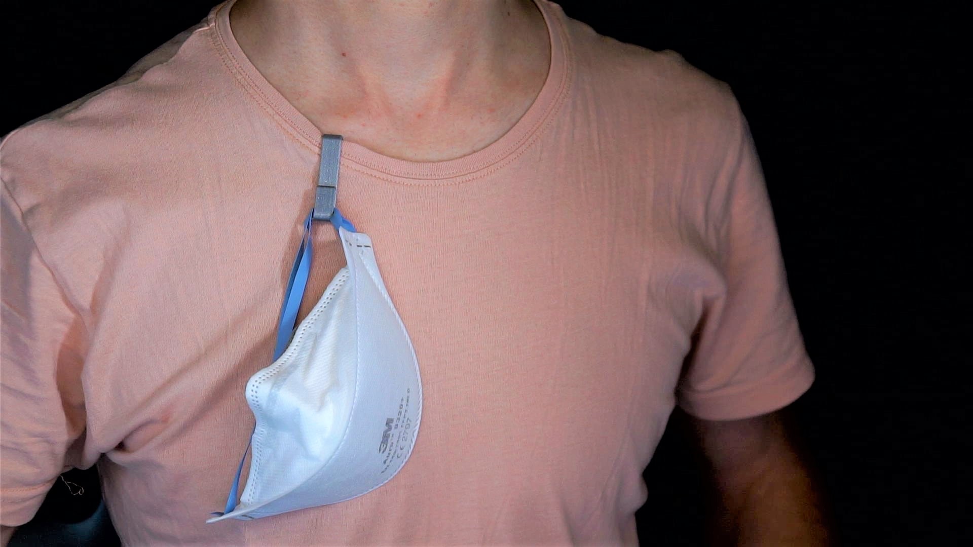 Shirt Clip for Corona Masks