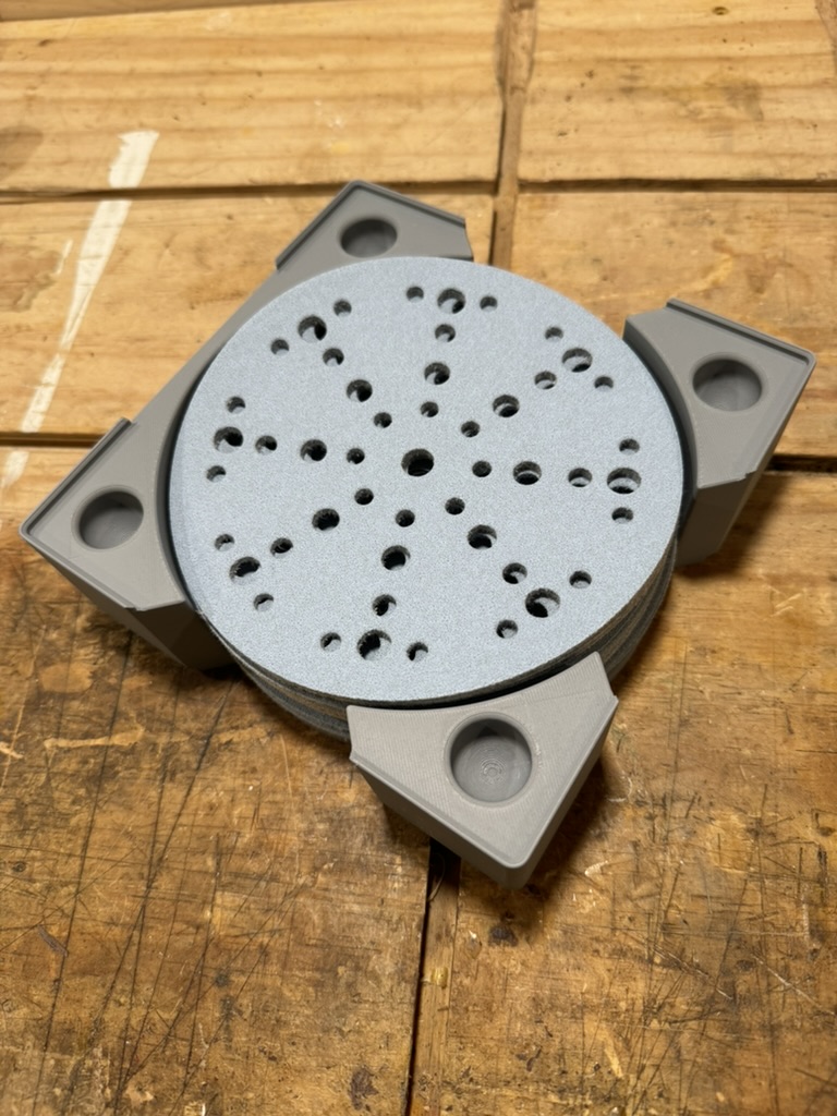 Gridfinity 150mm Sandpaper Holder by atheken Download free STL model