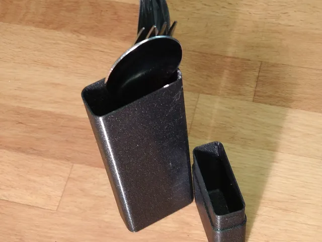 Cutlery Travel Container