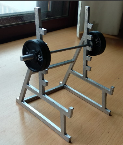 Weight rack for pens