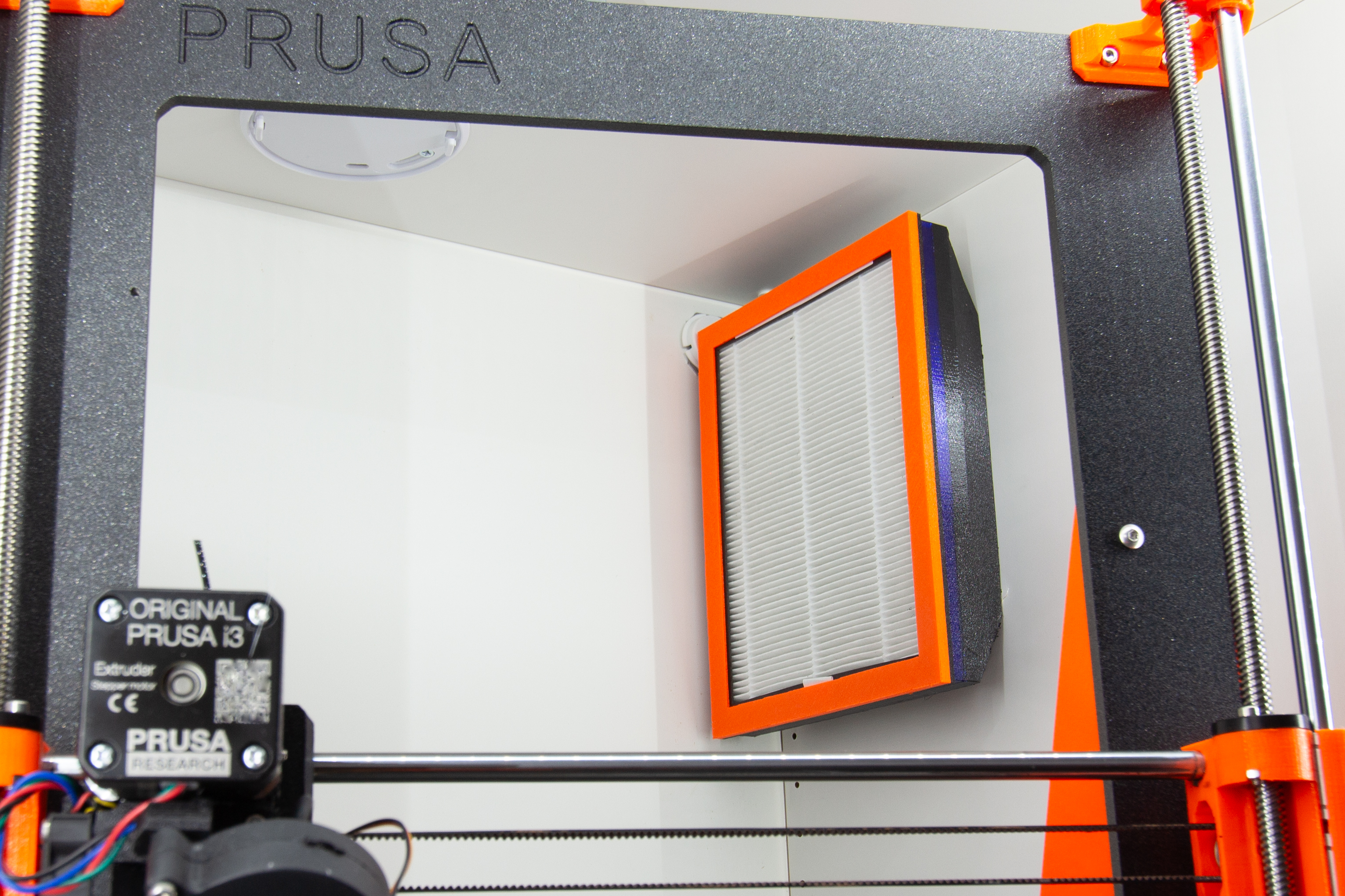 Enclosure filtration system HEPA + activated carbon | IKEA PLATSA Build