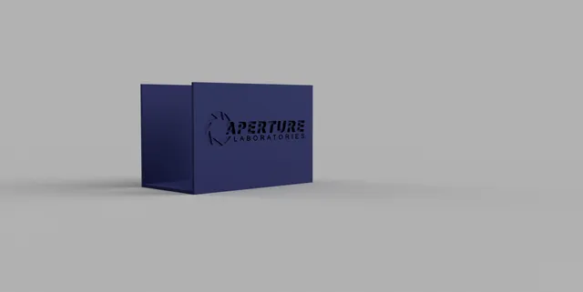 Aperture Labs letters holder