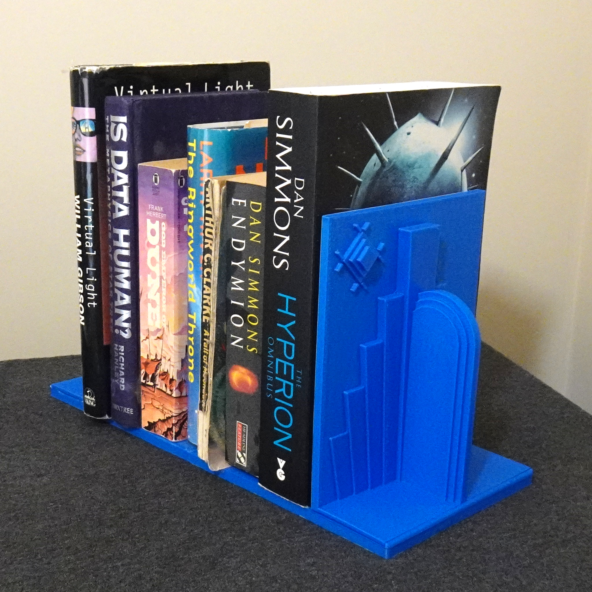 Simple Art Deco Bookend / case / shelf / rack