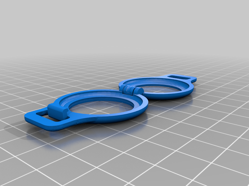 *Apple AirTag Keyring Case Print in Place by MediaMan3D Download free STL model