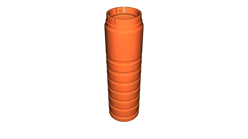 Nerf Rival Pathfinder XXII-1200 Custom Barrel & Attachments