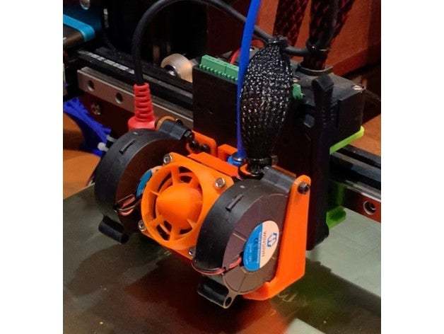 Hero Me Mutant HotEnd Cooling System by MediaMan3D | Download free STL ...