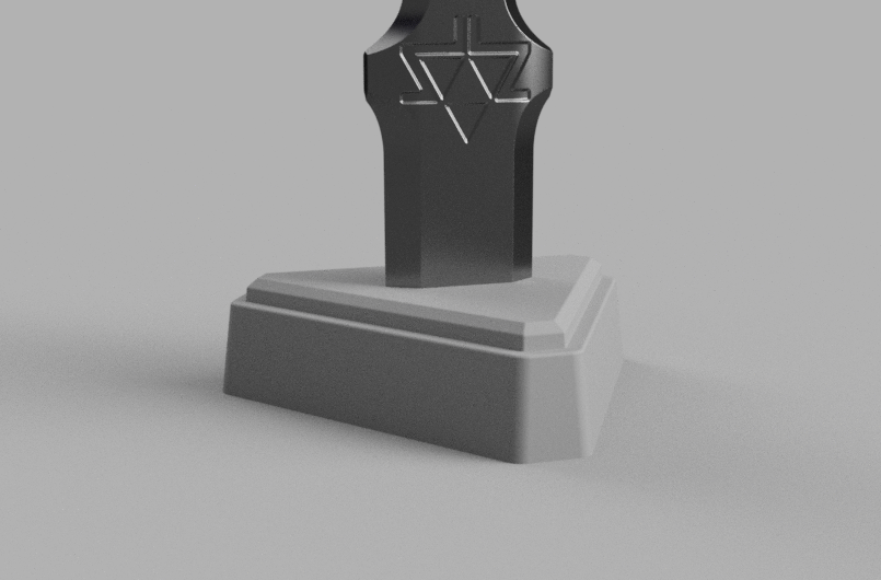 Master Sword BOTW Base — miniatura 11