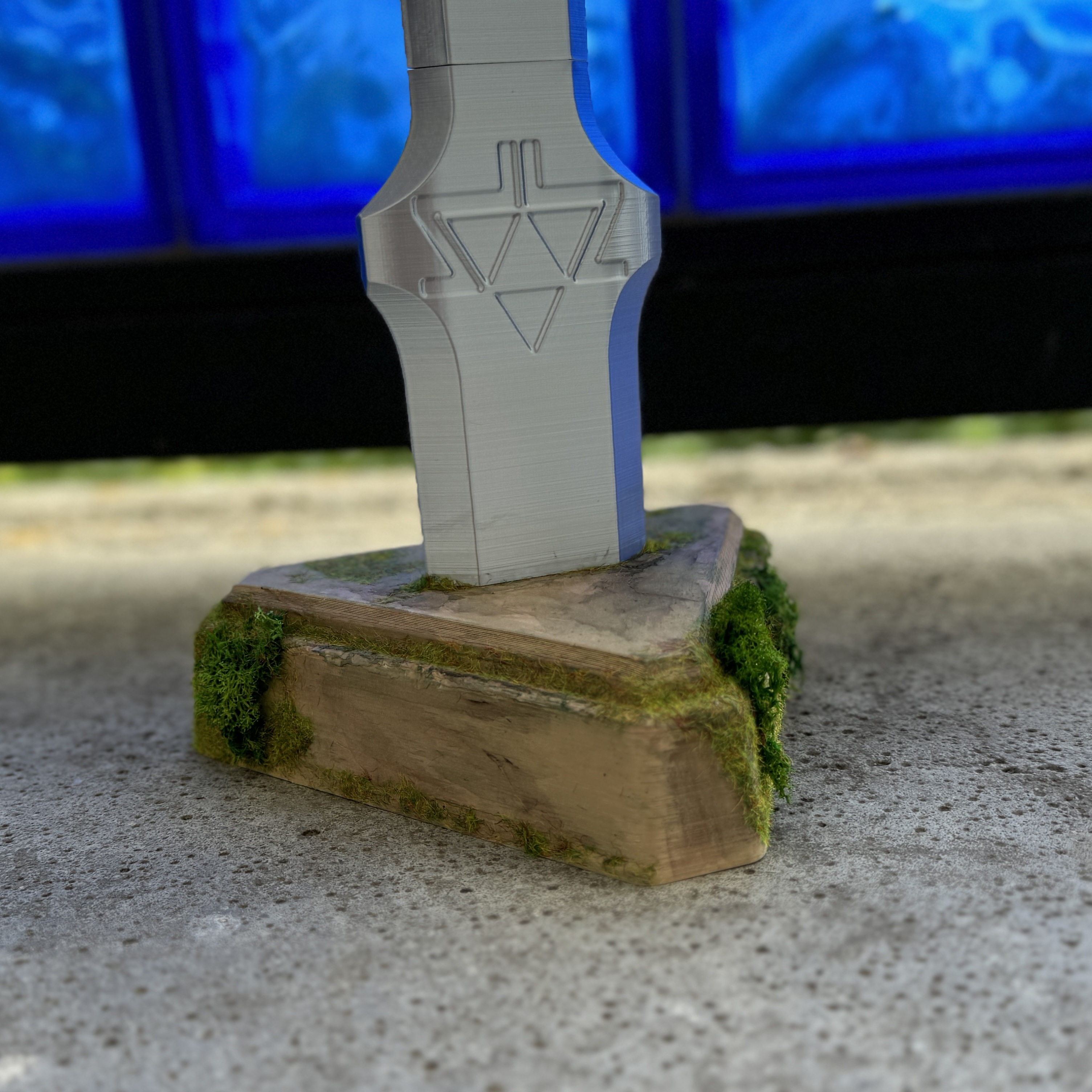 Master Sword BOTW Base — miniatura 4