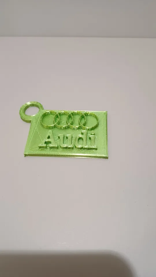 Audi Quattro Schlüsselanhänger Keychain by Chris, Download free STL model