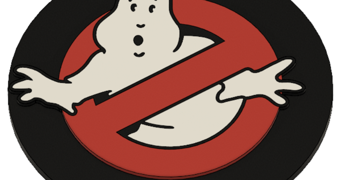 Ghost Busters Logo by Zachery124 | Download free STL model | Printables.com