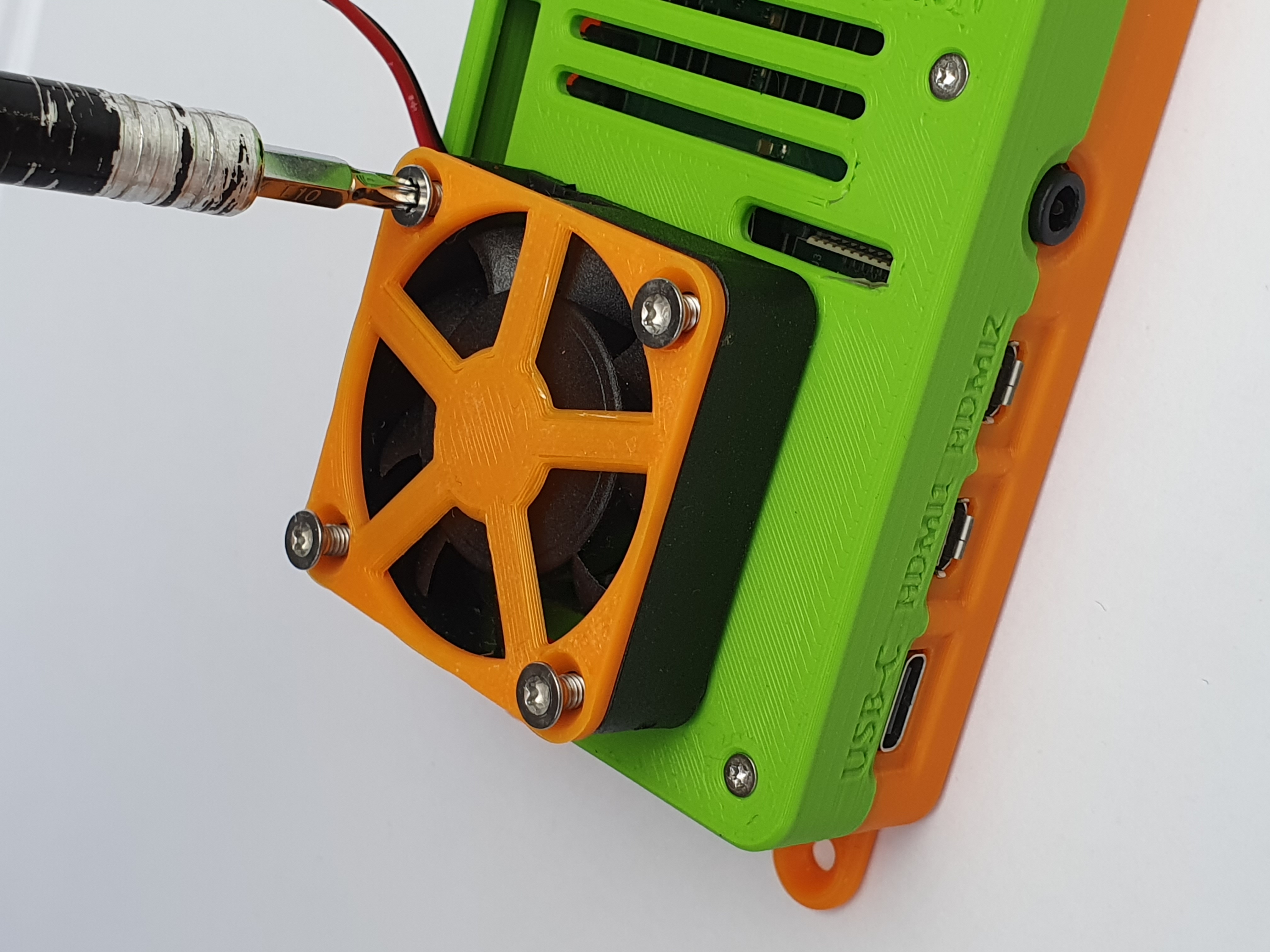 Raspberry Pi 4 case by Nerdiy.de — miniatura 5