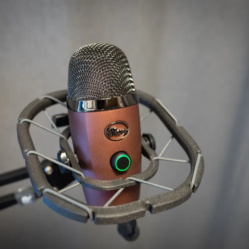 Blue Yeti Nano Mic Shock Mount by Buschi, Download free STL model