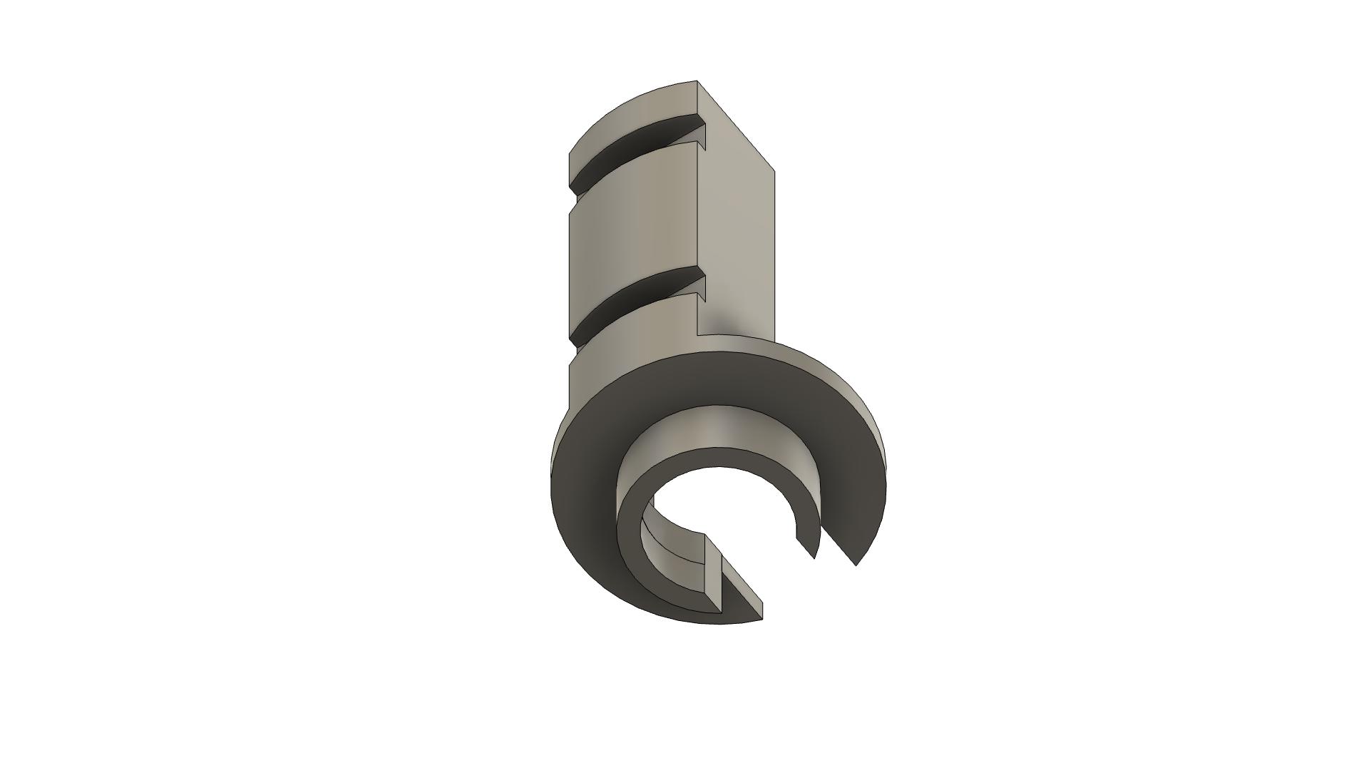 Elegoo Neptune 3 pro držák kabelu hotbed cable holder