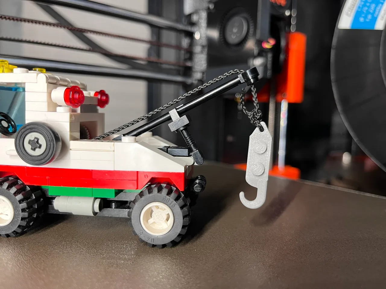 Alternative for Lego Crane Hook Left (3127) by Petr Zikmund, Download free  STL model