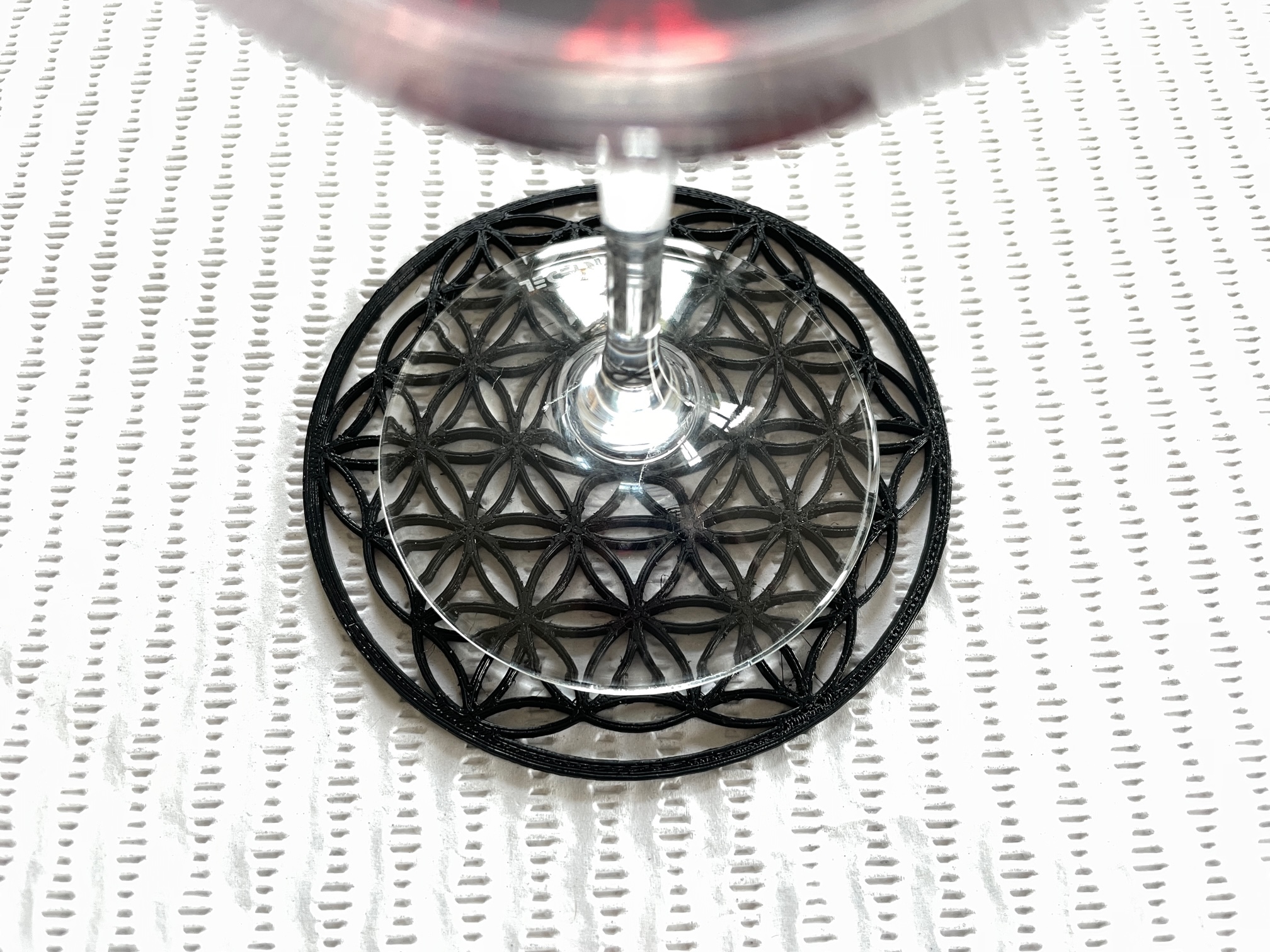 Flower of Life Glas Coaster