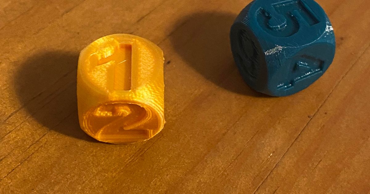 Tinkercad "Die From Scratch" by jessestephens13 Download free STL