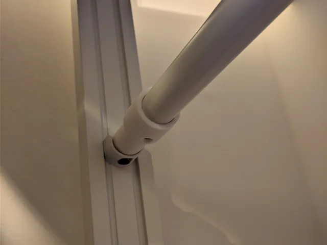 IKEA ELVARLI wardrobe rail extension