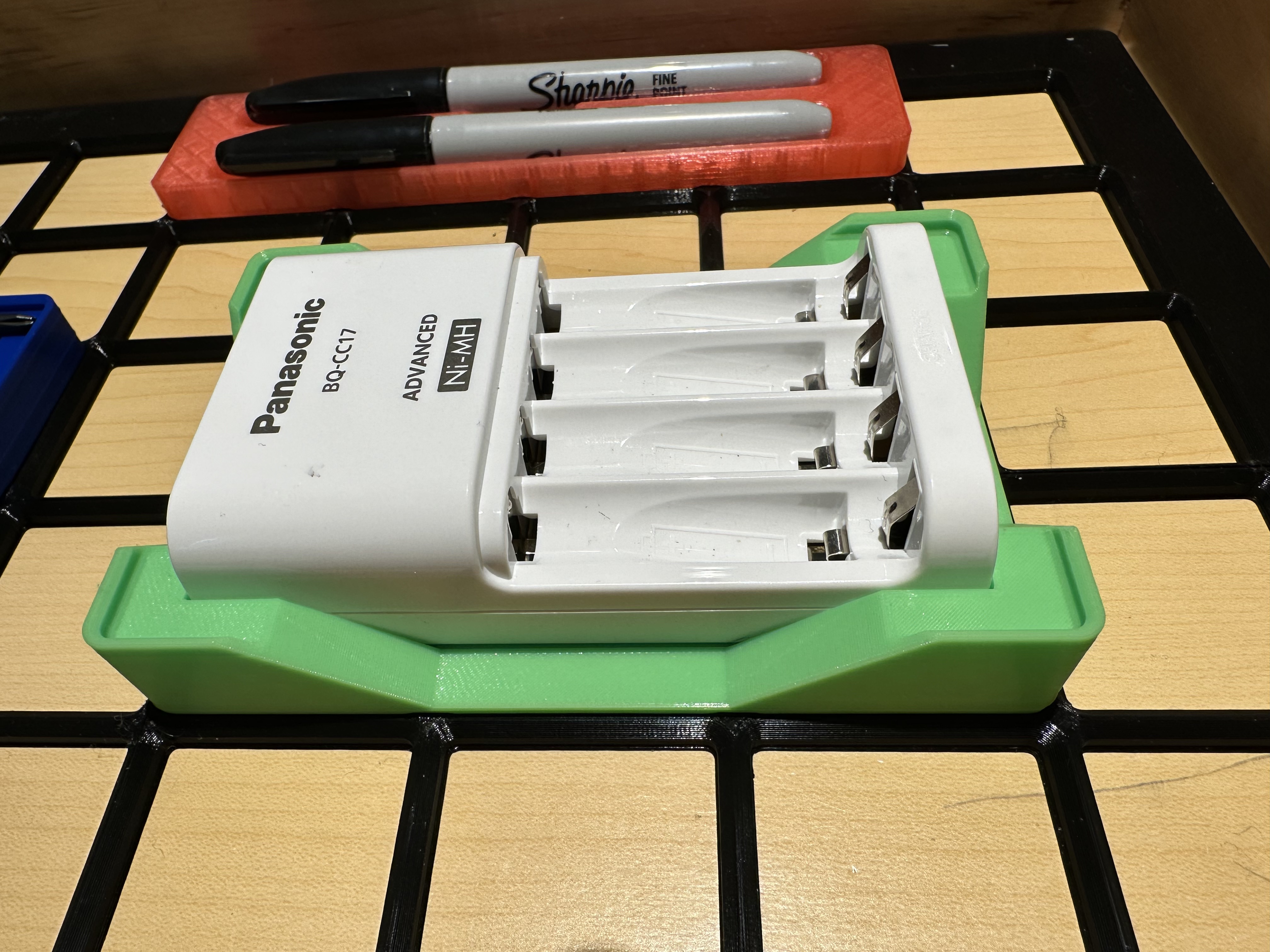 Gridfinity Panasonic Battery Charger Holder