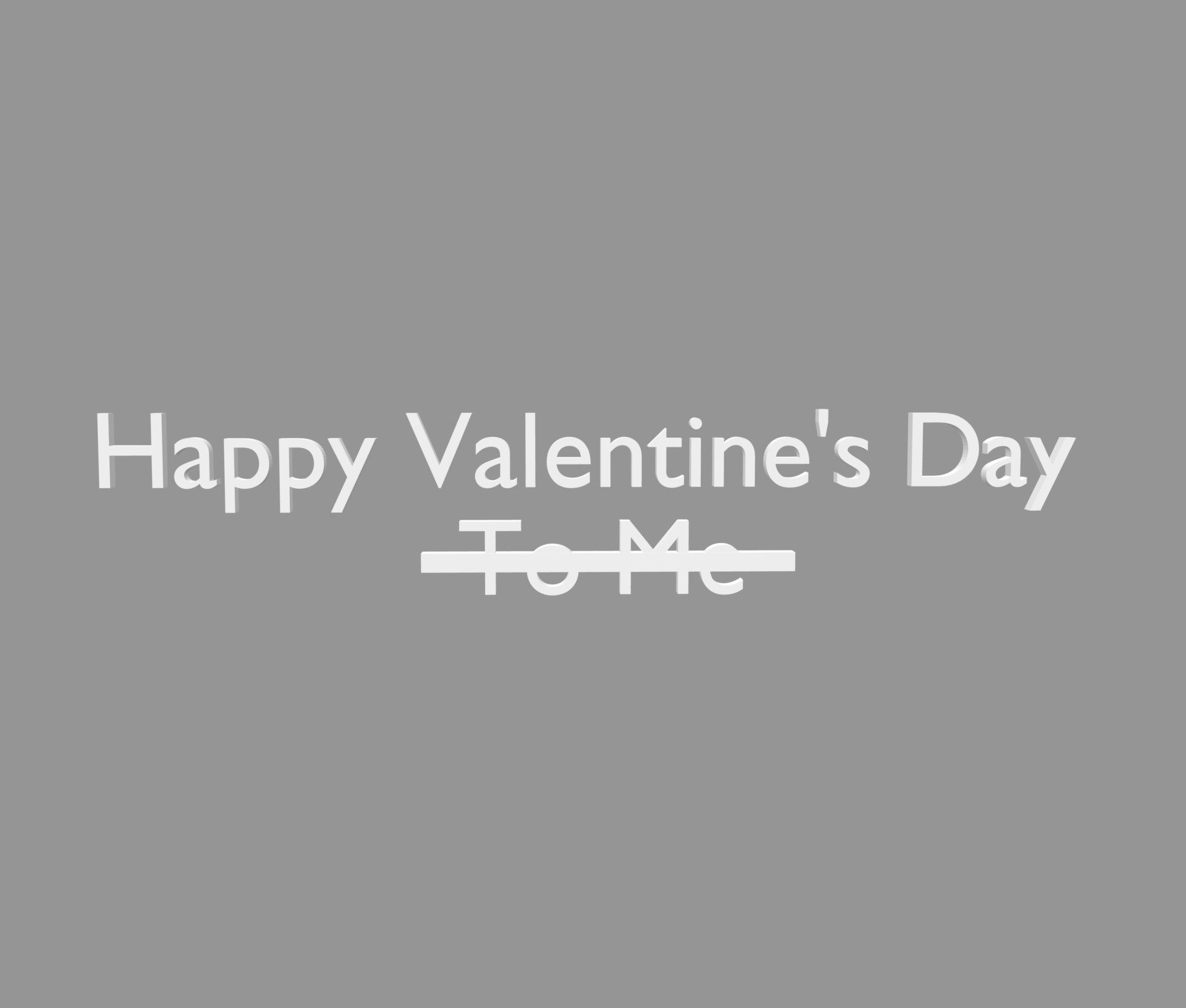 Valentine Day's wall decoration