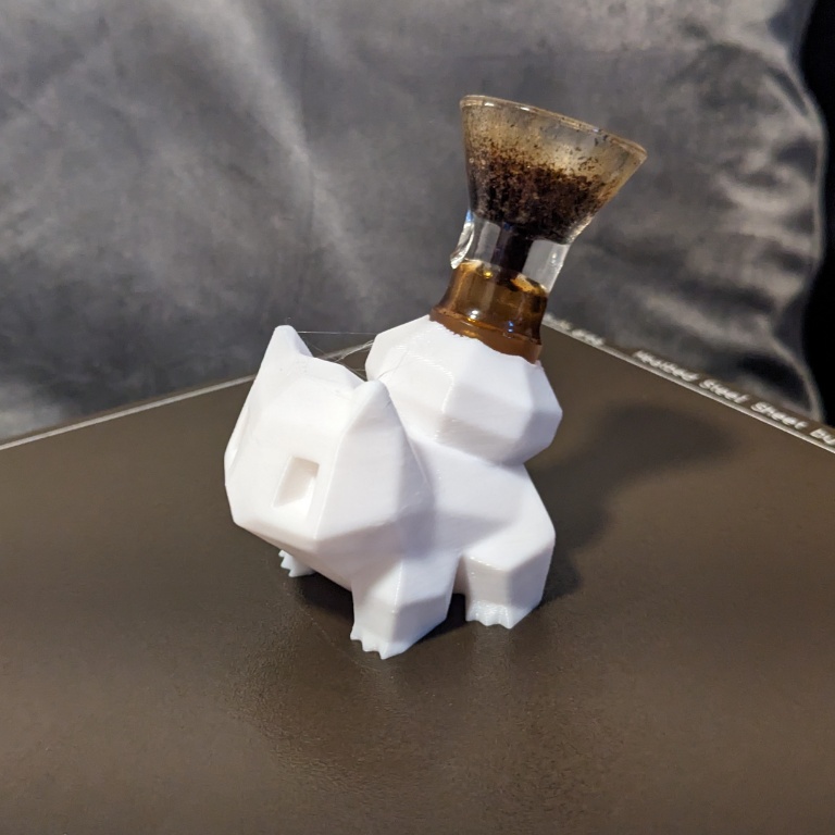 Bulbasaur bowl holder (bowlbasaur)