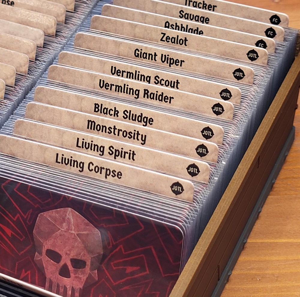 Gloomhaven: Monster Ability Card Tray by Spinodal_Zeugma | Download ...