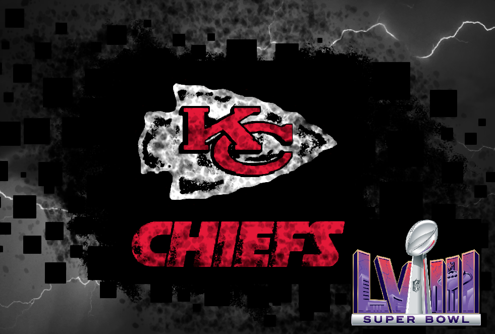 Super Bowl 58 Chiefs Championship Lithopane